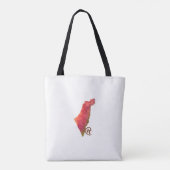 Israël Tuin Kunst Tote Bag (Achterkant)