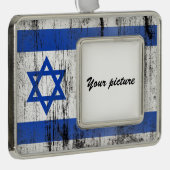 Israël Verzilverd Omlijst Ornament (Rechts)