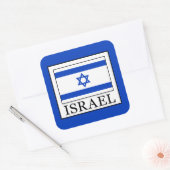 Israël Vierkante Sticker (Envelop)