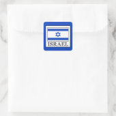 Israël Vierkante Sticker (Tas)