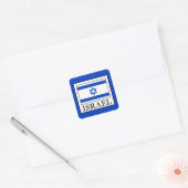 Israël Vierkante Sticker (Envelop)