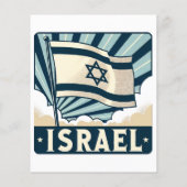 Israel Vintage Travel Poster (Achterkant)