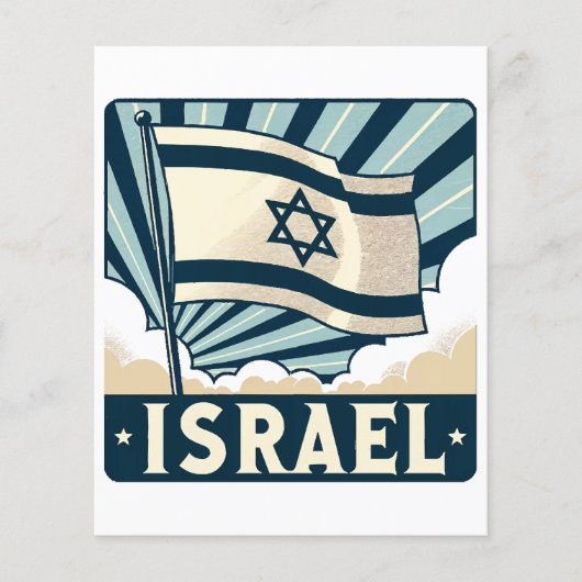 Israel Vintage Travel Poster (Voorkant)