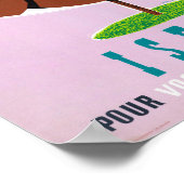 Israel Vintage Travel Poster teruggezet (Hoek)