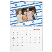 Israël Vlag לוח שנה 2026 Amerikaans Joods Kalender (Mar 2026)