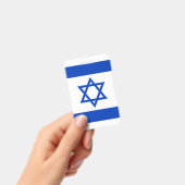 Israël Vlag Badge (Handheld)