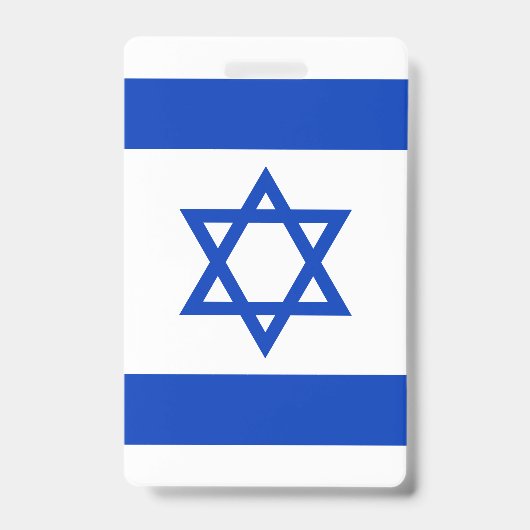 Israël Vlag Badge (Voorzijde)