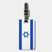 Israël-vlag Bagagelabel (Voorkant verticaal)