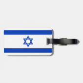 Israël-vlag Bagagelabel (Achterkant horizontaal)
