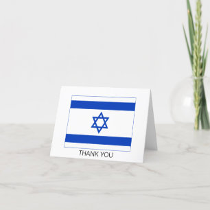 Israël-vlag Bedankkaart