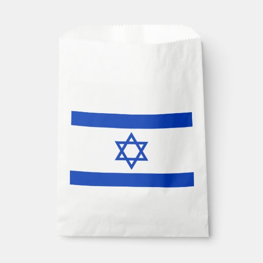 Israël-vlag Bedankzakje (Voorkant)