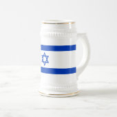 Israël-vlag Bierpul (Voorkant rechts)