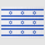 Israël vlag blauw en wit ster van David patroon Tissuepapier<br><div class="desc">Israël vlag blauw en wit ster van David modern patroon patriottische gift Wrapping tissuepapier. Geweldig voor Chanoeka. Israëlische vlag.</div>