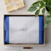 Israël vlag blauw wit modern patriottisch patroon tissuepapier (Geschenk)