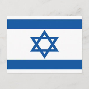 Israël-vlag Briefkaart