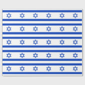Israël-vlag Cadeaupapier (Vlak)