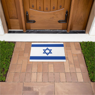 Israël vlag deurmat voor thuis of zaken