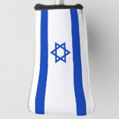 Israël-vlag Golfheadcover (Draai 90)