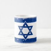 Israël Vlag Grungge Koffiemok (Center)