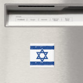 Israël Vlag Grungge Magneet (Insitu (Vaatwasser))