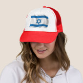 Israël Vlag Hoed Trucker Pet (In situ)
