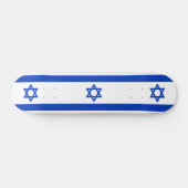 Israël, vlag Israël Persoonlijk Skateboard (Horizontaal)