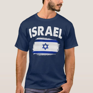 Israël Vlag Israëlische Joodse meisje T-shirt