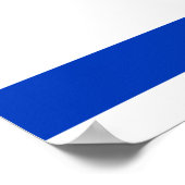 Israël Vlag - Israëlische Vlag - Ster van David Poster (Hoek)