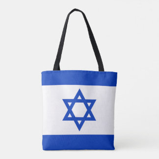 Israël Vlag - Israëlische Vlag - Ster van David Tote Bag