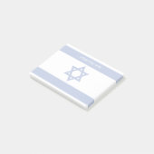 Israël vlag joodse ster symbool gepersonaliseerd post-it® notes (Schuin)