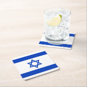 Israël-vlag Kartonnen Onderzetters (Insitu)