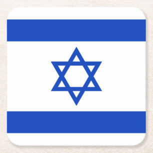Israël-vlag Kartonnen Onderzetters