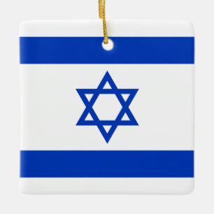 Israël-vlag Keramisch Ornament