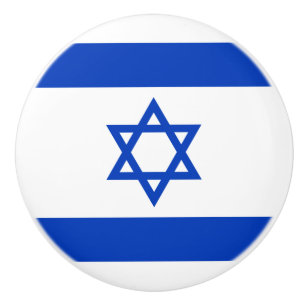 Israël-vlag Keramische Knop