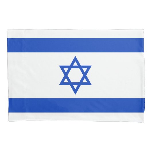Israël-vlag Kussensloop (Voorkant)
