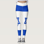Israël-vlag Leggings (Voorkant)