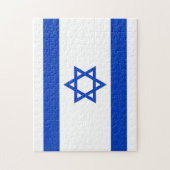 Israël-vlag Legpuzzel (Verticaal)