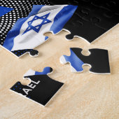 Israël vlag legpuzzel (Zijkant)