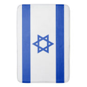 Israël vlag modern patriottisch badmat (Voorkant Verticaal)