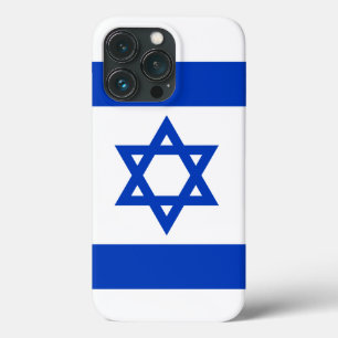 Israël vlag modern patriottisch Case-Mate iPhone case