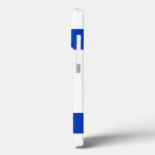 Israël vlag modern patriottisch Case-Mate iPhone case (Achterkant / Links)