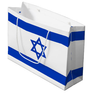 Israël vlag modern patriottisch groot cadeauzakje