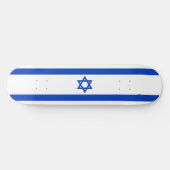 Israël vlag modern patriottisch persoonlijk skateboard (Horizontaal)