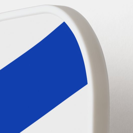 Israël vlag modern patriottisch pickleball paddle (Links Detail)