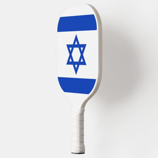 Israël vlag modern patriottisch pickleball paddle (Links)