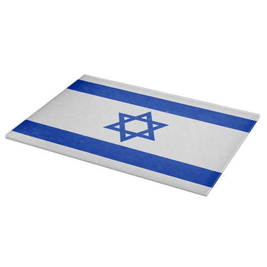 Israël vlag modern patriottisch snijplank (Hoek)