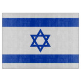 Israël vlag modern patriottisch snijplank (Voorkant)