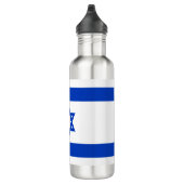 Israël vlag modern patriottisch waterfles  (Rechts)