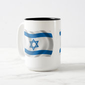 Israël Vlag Mok (Voorkant links)