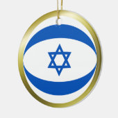 Israël Vlag Ornament (Links)